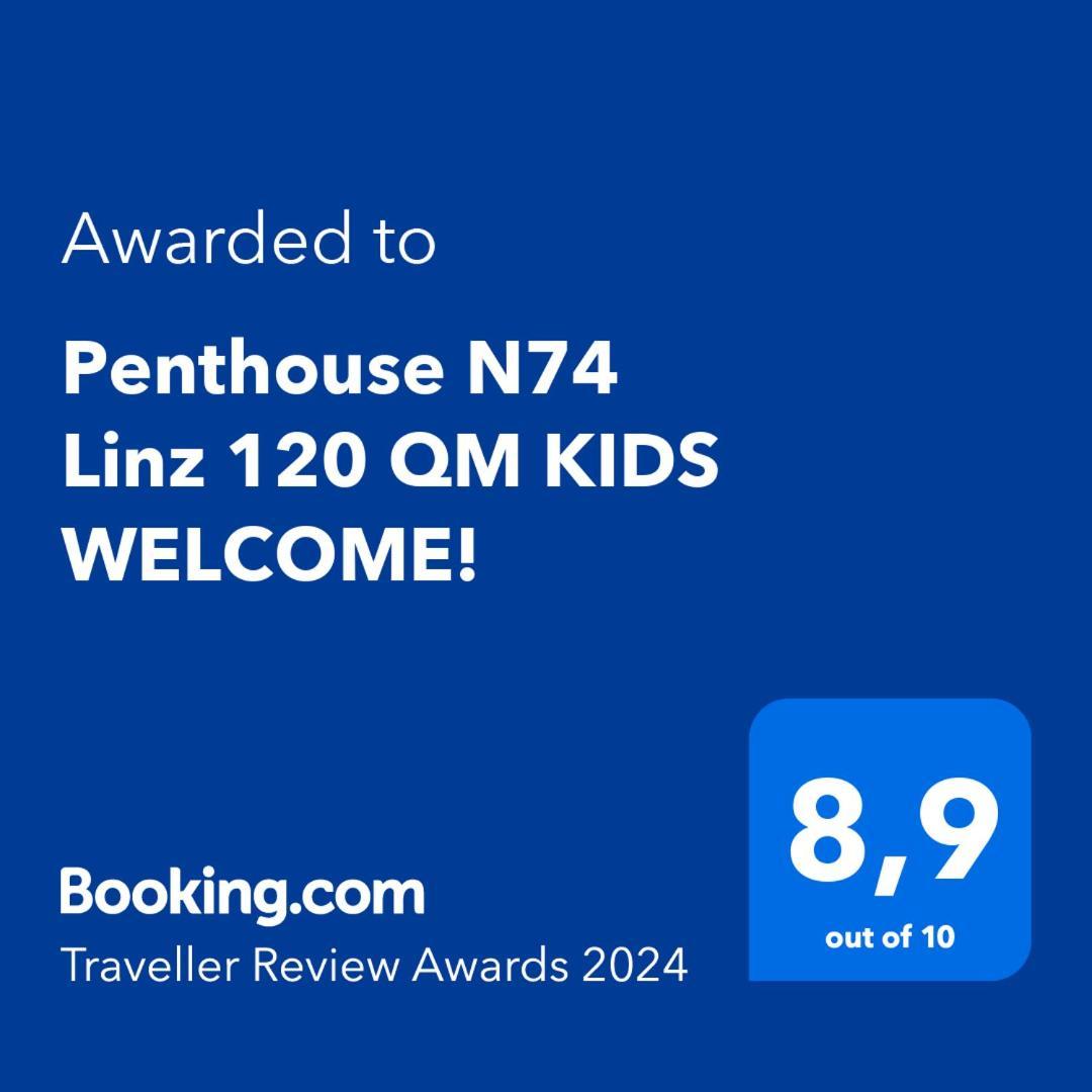 Penthouse N74 Linz 120 Qm Kids Welcome! Екстериор снимка